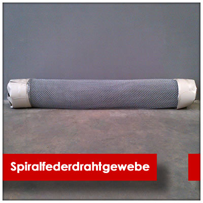 Spiralfederdrahtgewebe